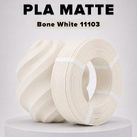 Пластик PLA matte 1кг белая кость BambuLab (11103) без катушки Пластик PLA matte 1кг белая кость BambuLab (11103) без катушки