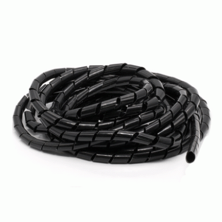 Оплетка кабеля 12мм (черная)